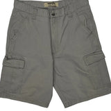 Wrangler Cargo Shorts - 36W 10L Grey Cotton