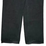 Carhartt Double Knee Carpenter Pants - 30W 34L Black Cotton