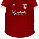 Fc United Adidas Football Football Shirt - Small White Polyester