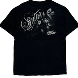 Made In USA Sullen Art Graphic T-Shirt - Large Black Cotton