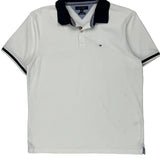 Tommy Hilfiger Polo Shirt - XL Navy Cotton