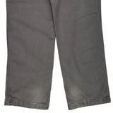 Carhartt Carpenter Trousers - 30W 33L Grey Cotton