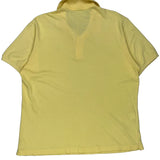 Lacoste Polo Shirt - XL Yellow Cotton