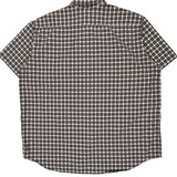 Carhartt Checked Short Sleeve Shirt - Medium Brown Cotton