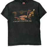 UKe'S Harley-Davidson Kenosha, Wi Harley Davidson Graphic T-Shirt - Medium Black Cotton