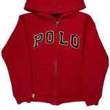 Age 7 Polo By Ralph Lauren Hoodie - Small Red Cotton