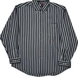 Tommy Hilfiger Striped Shirt - XL Blue Cotton