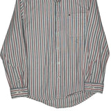 Tommy Hilfiger Striped Shirt - Large Multicoloured Cotton