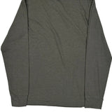 Patagonia Graphic Long Sleeve T-Shirt - Large Gray Cotton