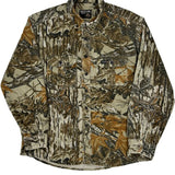 Made In USA Rattlers Flannel Shirt - XL Camo Cotton