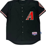 Made In USA Arizona Diamondbacks Majestic Mlb Jersey - XL Black Polyester