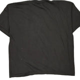 Unbranded Single Stitch T-Shirt - 2XL Black Cotton
