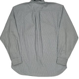 Tommy Hilfiger Checked Shirt - Large Gray Cotton