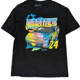 24 Midzotics Nascar T-Shirt - XL Black Cotton