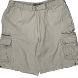 Lee Cargo Cargo Shorts - 36W 10L Beige Cotton