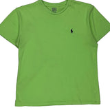Polo By Ralph Lauren T-Shirt - Small Green Cotton