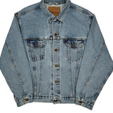 Levis Denim Jacket - Large Light Wash Denim