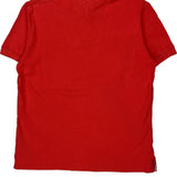 Tommy Hilfiger Polo Shirt - Medium Red Cotton