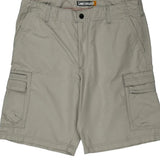 Lee Cargo Shorts - 36W 10L Grey Cotton