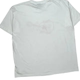 Country Music Fruit Of The Loom Graphic T-Shirt - 2XL White Cotton Blend