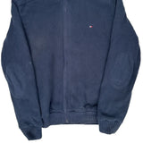 Tommy Hilfiger Fleece Jacket - Large Navy Cotton