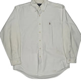 Ralph Lauren Shirt - Large White Cotton