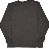 Carhartt Long Sleeve T-Shirt - XL Grey Cotton