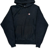 Reverse Weave Champion Hoodie - Medium Black Cotton