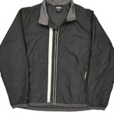 Nike Windbreaker - Large Black Polyester