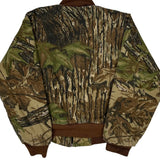 Age 12 Red Head Camo Bomber Jacket - Medium Camo Cotton