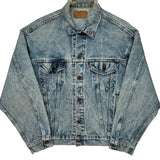 Levis Denim Jacket - Medium Light Wash Denim