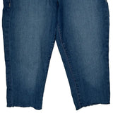 True Religion Cropped Jeans - 32W UK 12 Blue Cotton