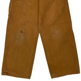 Age 10 Carhartt Double Knee Carpenter Pants - Medium Brown Cotton