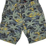 Quiksilver Floral Shorts - 29W 9L Multicoloured Cotton