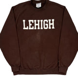 Lehigh Champion College Sweatshirt - XL Brown Cotton Blend
