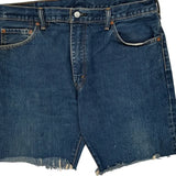 Levis Denim Shorts - 36W 10L Blue Cotton