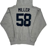 Denver Broncos Starter Nfl Hoodie - Large Gray Cotton Blend