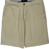 Tommy Hilfiger Chino Shorts - 33W 10L Beige Cotton