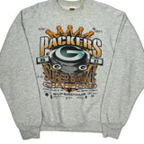 Green Bay Packers Fruit Of The Loom Nfl Sweatshirt - XL Gray Cotton Blend