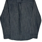 Carhartt Slim Patterned Shirt - Large Blue Cotton