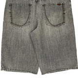 Sean John Denim Shorts - 38W 13L Grey Cotton