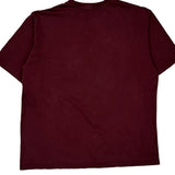 Carhartt T-Shirt - XL Burgundy Cotton