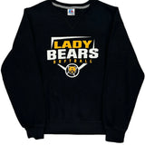 Lady Bears Softball Russell Athletic Graphic Sweatshirt - Small Black Cotton Blend