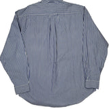 Tommy Hilfiger Striped Shirt - Large Blue Cotton