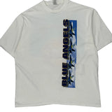 Blue Angels Oneita Graphic T-Shirt - 2XL White Cotton
