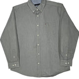 Tommy Hilfiger Shirt - XL Grey Cotton