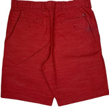 Tommy Hilfiger Chino Shorts - 32W 10L Red Cotton