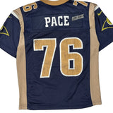 Age 10 Nike Football Jersey - Small Blue Polyester