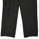 Dickies Cargo Trousers - 36W 34L Black Cotton