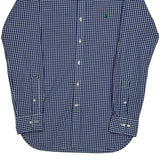 Polo By Ralph Lauren Checked Shirt - Small Blue Cotton